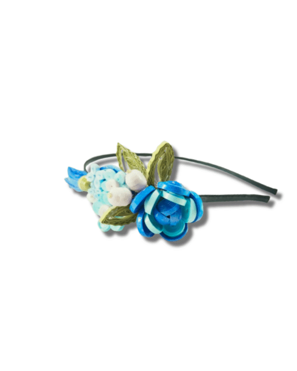 Bluebell Charm Quilled Hairband - Image 3