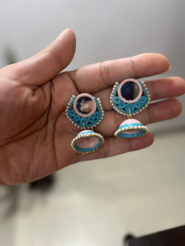 Neelpari  Jhumki Earrings